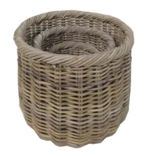  Shela Round Basket Set of 3