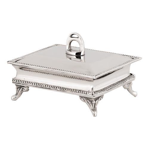  Box 12x9x7cm Rectangular With Horse Paddle Handle