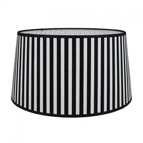 By Kohler  lampshade black/white small - 35/30/18 cm Halfhoog (113917)