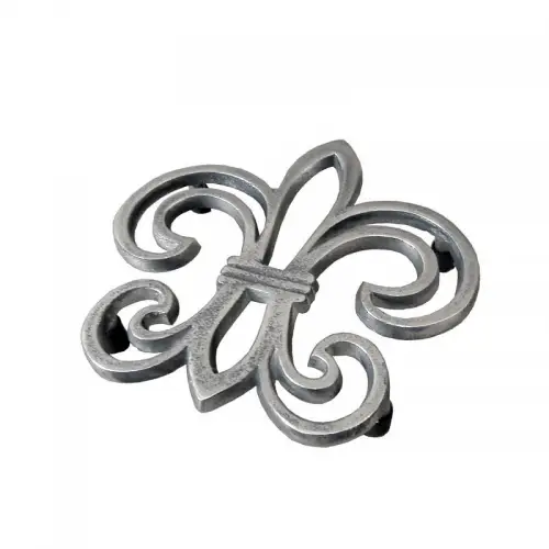 By Kohler  Trivet 16x16x2.5cm Lily silver (101672)