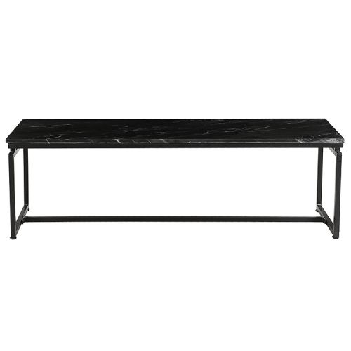 By Kohler  Coffee Table Marble Black (Set of 2) 130x40x40cm | 55x55x50cm  (200278)