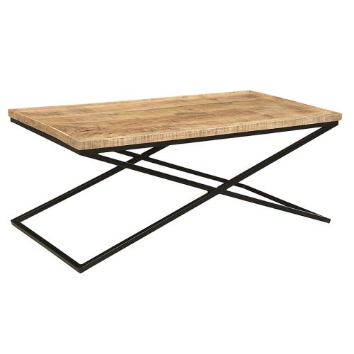 By Kohler  Coffee table Ramiro with trays 120x60x53cm (200283)