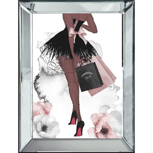 By Kohler  Walking Lady With Fashion Bags70x4.5x90cm (113333)