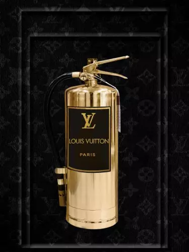 By Kohler  LV golden fire extinguisher 60x80cm  (200626)