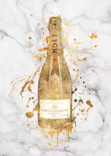 By Kohler  Moët imperial gold 60x80cm (200630)