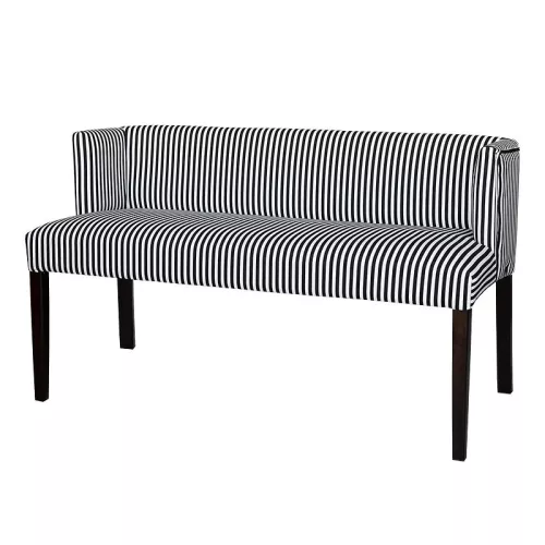 By Kohler  Clinton Bench - SW Small Stripes - Kolonial Legs (100285)