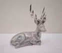 By Kohler  Reindeer Sculpture sitting 20.5x13x24cm (201878)